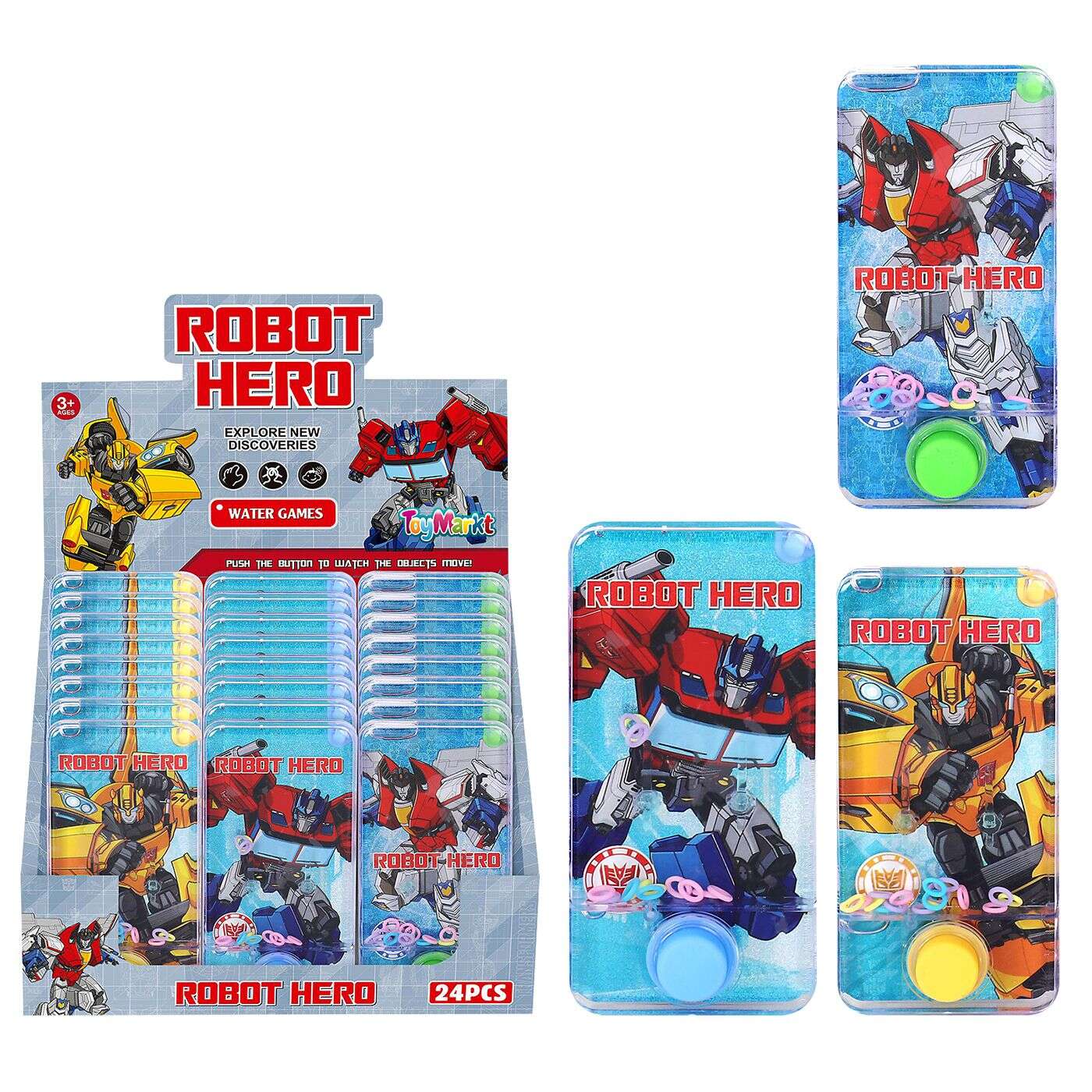ΠΑΙΧΝΙΔΙ ΝΕΡΟΥ ROBOT HERO 6x13x2cm ToyMarkt 913512