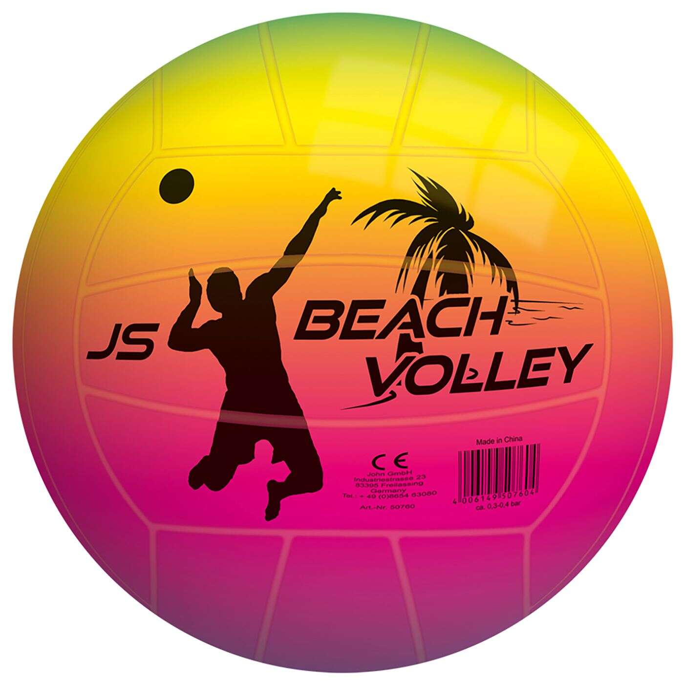ΜΠΑΛΑ ΠΛ.22cm BEACH VOLEY John Hellas 50760