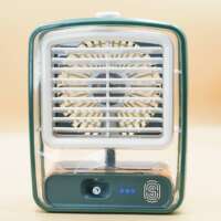 Φορητό Mini Air Cooler - Κλιματιστικό - Υγραντήρας USB με 3 Ταχύτητες FH-168 Πράσινο