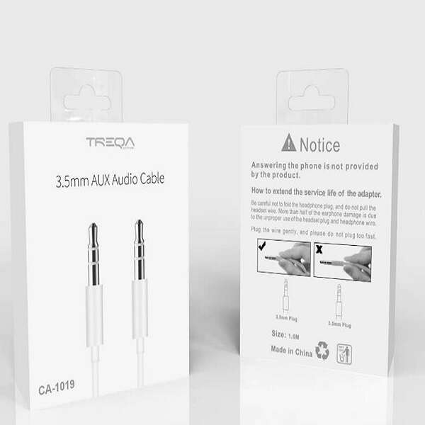 Καλώδιο ήχου με δύο ακροδέκτες 3.5mm 1m CA-1019