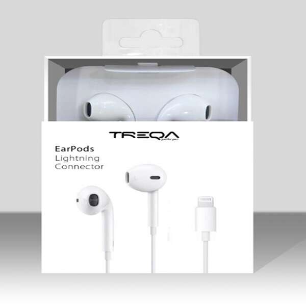 Ακουστικά Κινητού Handsfree Earbuds με Βύσμα Lightning EP-8873 Λευκό