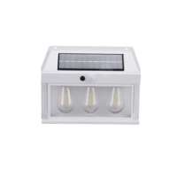 Ηλιακό φωτιστικό LED με 3 λάμπες SN23521-84A Μαύρο χρώμα