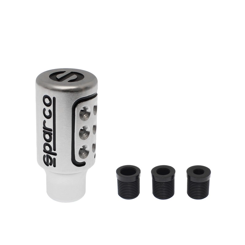 Λεβιές ταχυτήτων universal με 3 αντάπτορες 8.9cm ασημί Sparco OEM