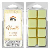 Αρωματικό wax melt βανίλια σετ=8 κύβοι 80gr Homie 57482