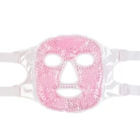 Δροσιστική μάσκα προσώπου Cooling Face Mask Latex Free And BPA-Free  ροζ