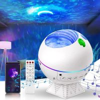 Προβολέας προτζέκτορας LED 360° Galaxy Light με 43 χρώματα, Moon & Nebula Night Light, Ηχείο Bluetooth, χρονοδιακόπτη και τηλεχειριστήριο cl-005