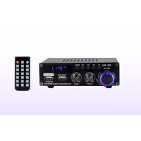 Ενισχυτής Ήχου, 45W, Bluetooth 5.0, USB Με Τηλεχειριστήριο, Μαύρος