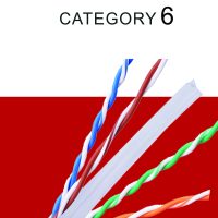 BUON 10 UTP CAT6 CABLE WITH PASS FLUKE TEST CCA 0.57MM 23AWG CCA  100M
