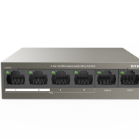 TENDA 6-Port 10/100Mbps Desktop Switch with 4-Port PoE