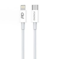 Foneng X31 USB-C cable for Lighting, 20W 1m (white)