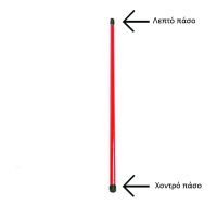 Μεταλλικό κοντάρι σκούπας 130cm Χοντρό και λεπτό πάσο [70101974]