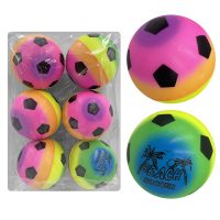 Μπαλάκι Καουτσούκ Rainbow ø10cm ToyMarkt 913582  6τμχ