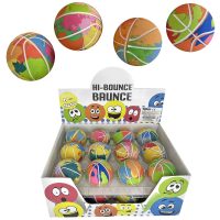 Μπαλάκι Λαστιχένιο Φουσκωτό ø6cm ToyMarkt 913583   24τμχ