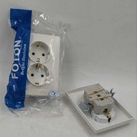 ΠΡΙΖΑ ΣΟΥΚΟ χωνευτη  διπλή 16Α  250V