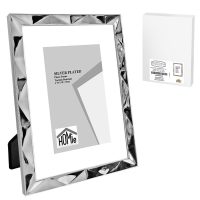 Κορνίζα Επάργυρη Πολύγωνο Σχέδιο 10x15cm Homie 322085