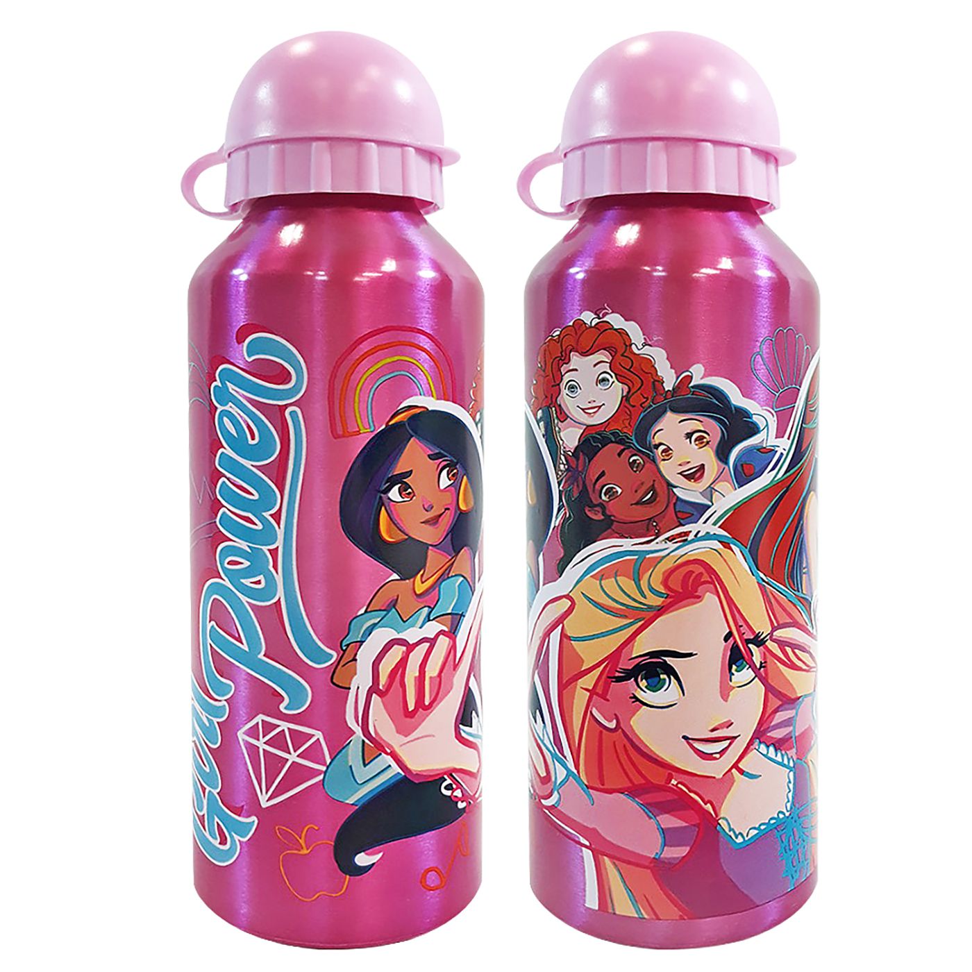 Παγούρι Μεταλλικό Princess 21x6,5cm 500ml Disney 839443