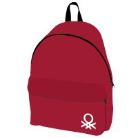Τσάντα Εφηβική Κόκκινη United Colors of Benetton 41x30x17cm Benetton 1625-9306R