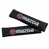 Μαξιλαράκια Ζώνης Αυτοκινήτου Carbon 23x6cm 2τμχ MAZDA HW-0196MA