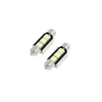 Σετ LED πλαφονιέρας C5W Canbus 36mm 12V 3 SMD ψυχρό λευκό 6000K 2τμχ XXM0031-36MM