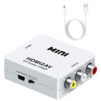 Μετατροπέας HDMI σε CVBS/RCA/AV Upscaler 1080P A-005