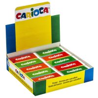 Γόμα Λευκή Carioca κυτ=20τεμ  Carioca 40150