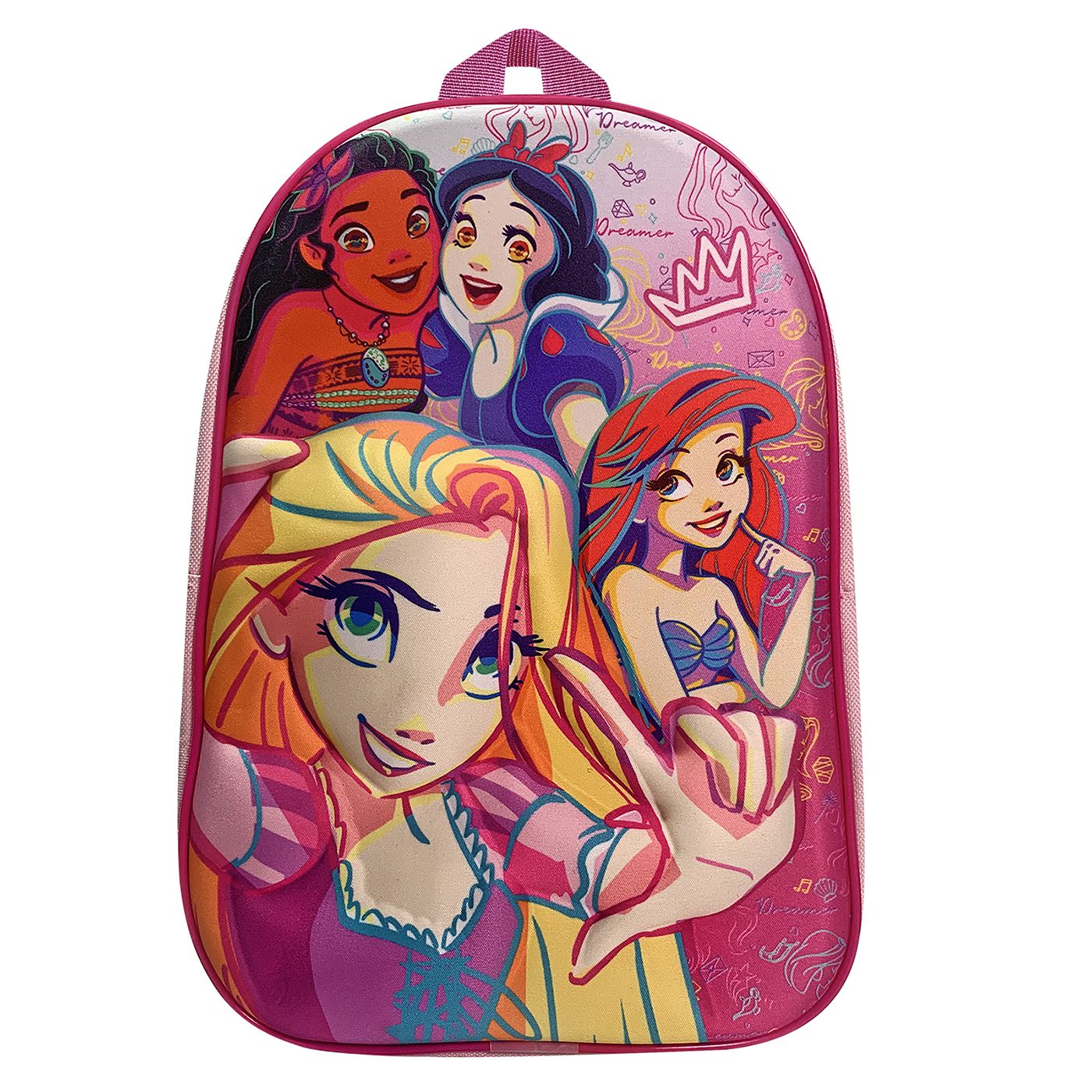 Τσάντα Πλάτης Νηπίου Princess 3d 31cm Disney