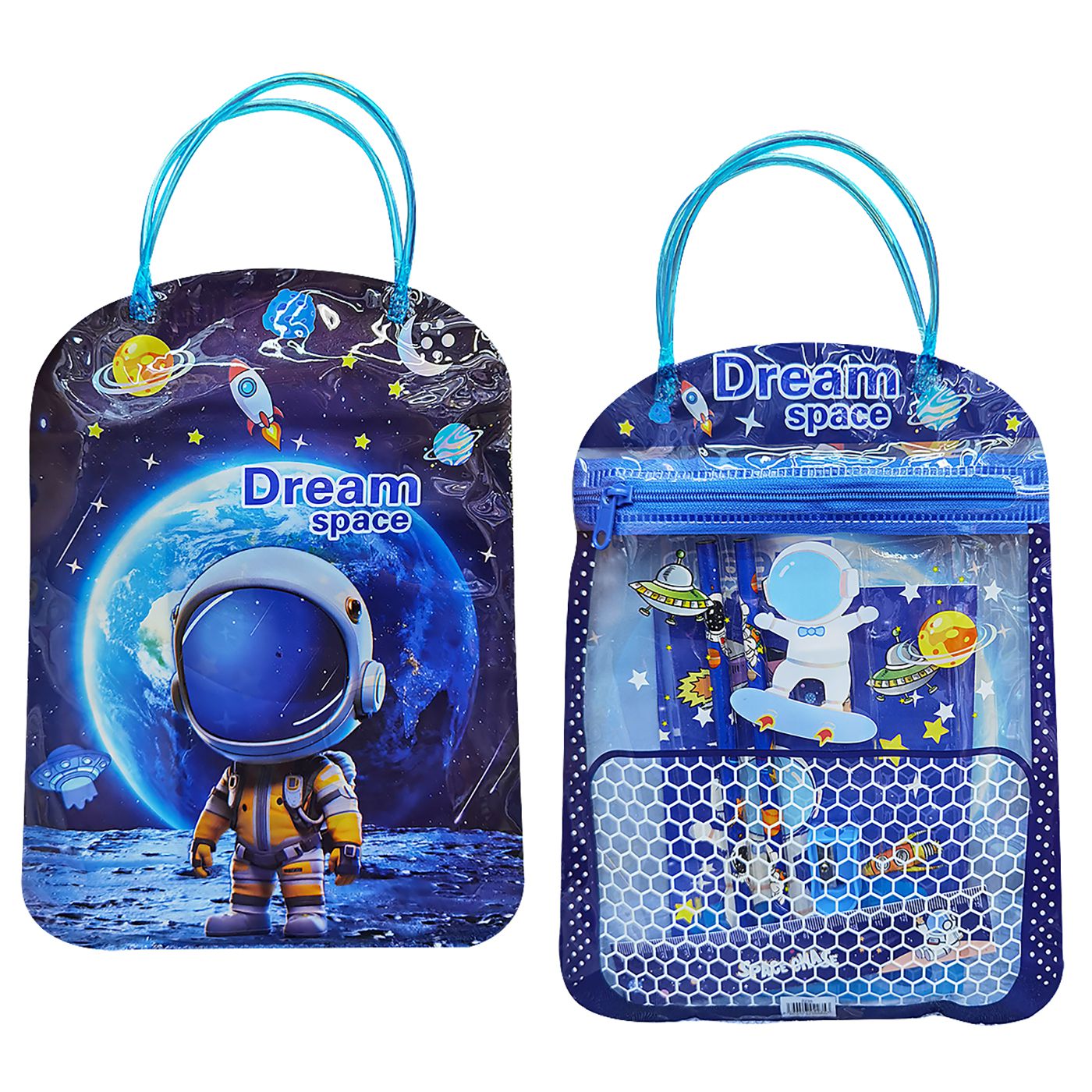 Σχολικό σετ=6τεμ σε Τσαντάκι Dream Space 33χ23cm JustNote 703457