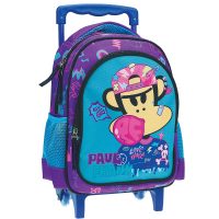 Τσάντα Τρόλευ Νηπίου Ανατομική Πλάτη Paul Frank Bubble 35x25x15cm Gim 346-80072