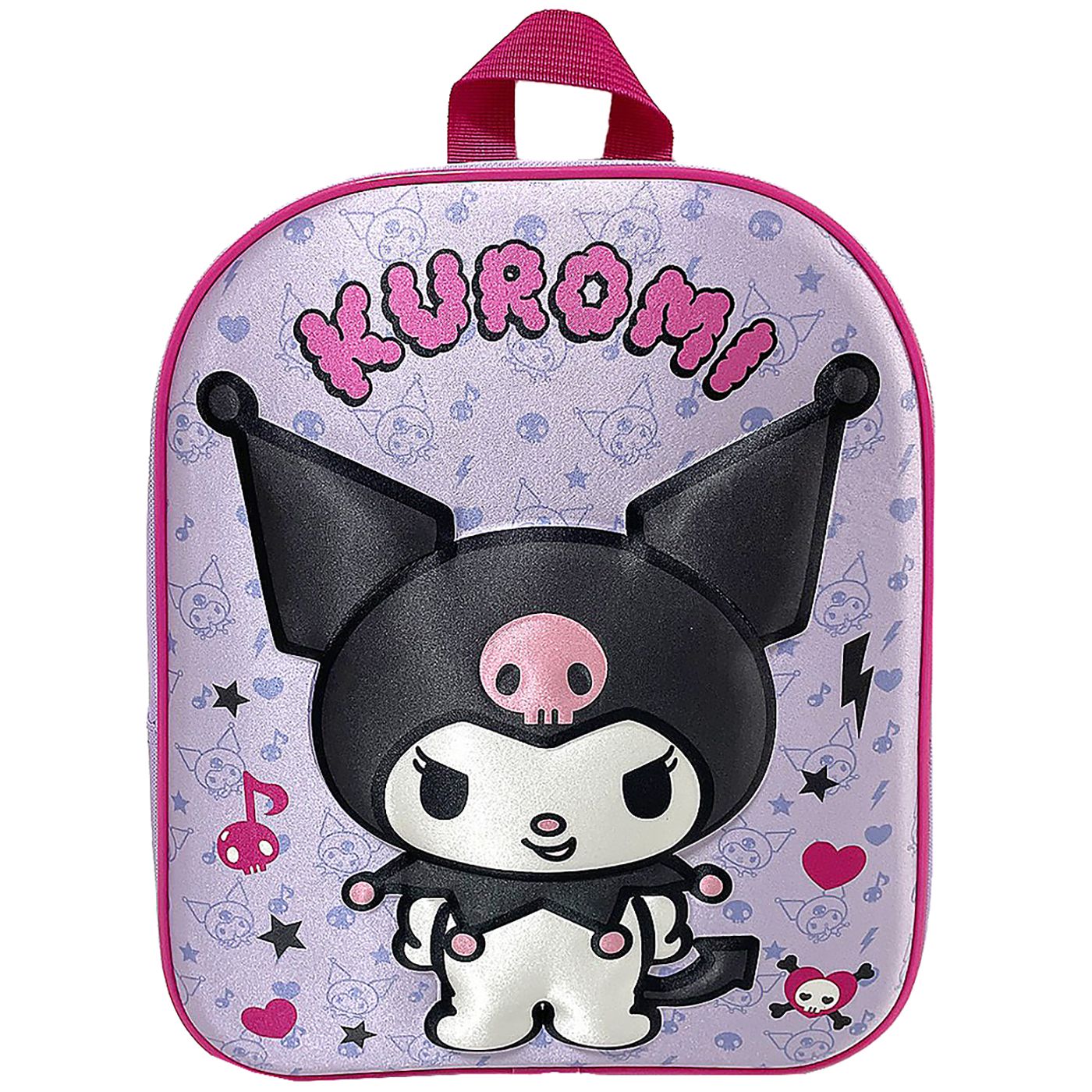 Τσάντα Πλάτης Νηπίου Kuromi 3d 31cm Kuromi 1000EVA31-4251