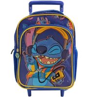 Τσάντα Τρόλευ Νηπίου Stitch με Μπροστινή Τσέπη 29cm Stitch
