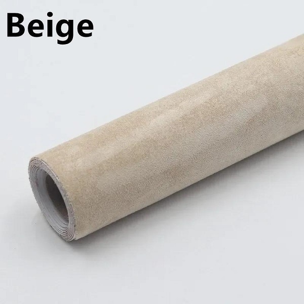 Αυτοκόλλητο σουέτ 60*100cm 120g εσωτερικού αυτοκινήτου W17319-3Y Μπεζ