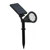 Προβολέας Καρφωτό Ηλιακό Φωτιστικό 7 LED 3W IP65 GF-7LED RGB