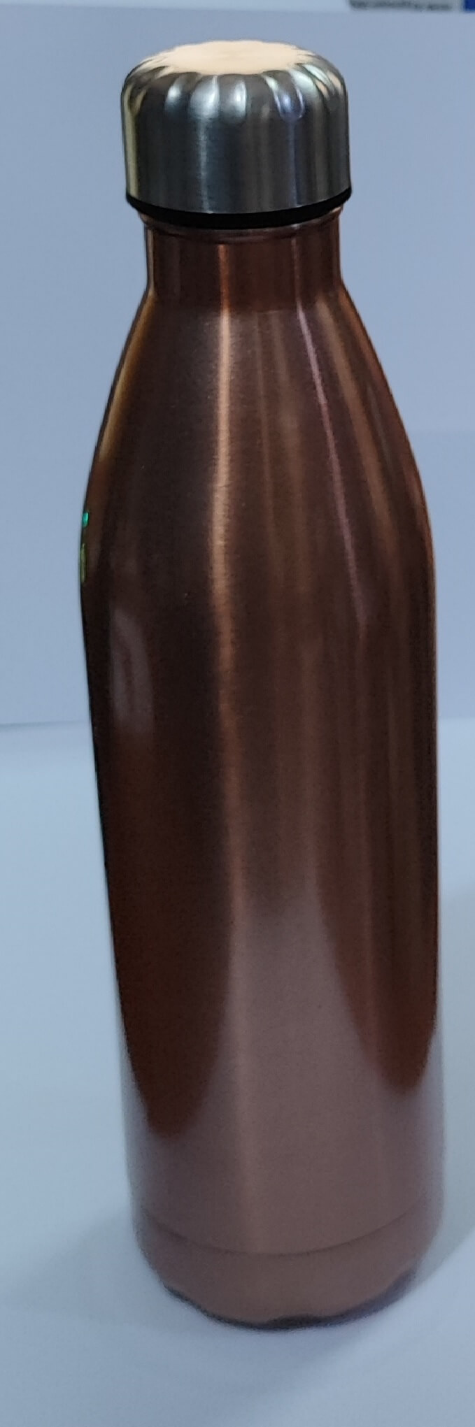 1000ml Ανοξείδωτο Μπουκάλι Παγούρι Θερμός με Καπάκι Ασφαλείας ροζ χρυσο