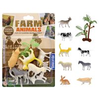 Ζωάκια Φάρμας 8 τεμ  σε Καρτέλα 14x19x3cm ToyMarkt 913629