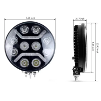 Προβολέας LED στρόγγυλος αυτοκινήτου 8,6″ 12 LED 12-24V JN-2853-94