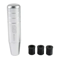 Universal λεβιές ταχυτήτων αυτοκινήτου MUGEN 13cm HW-0378 ασημί