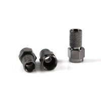 F  Connector ΜΕ ΦΛΑΤΖΑ BOX AXRED   AXF.0001