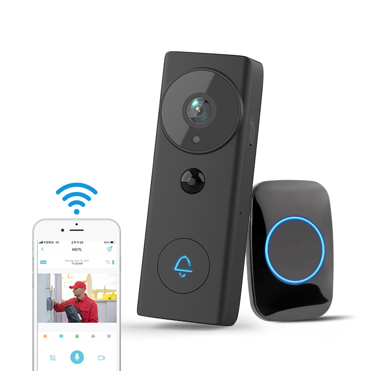 AXRED DB-100 Έξυπνο Ασύρματο Κουδούνι Πόρτας WIFI 2.4G με Κάμερα (3MP)