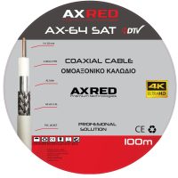 AXRED AX-64 SAT CABLE RG6 90db 100meters CAB.0023