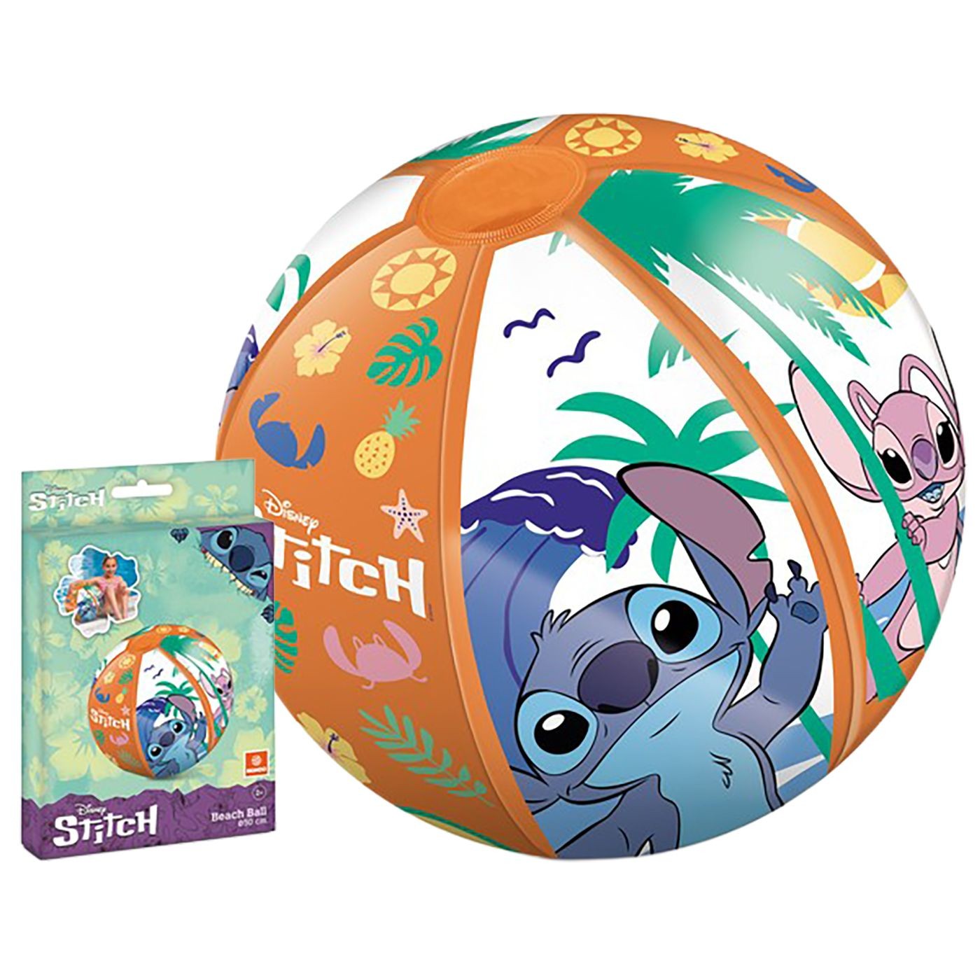 Μπάλα Θαλάσσης Stitch 50cm Mondo