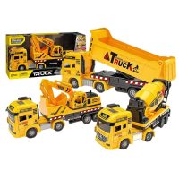 Νταλίκα Friction με Δομικά 3 Σχεδια 26x14x7cm ToyMarkt 902373