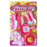 Κουζινικά Pretty Girl σε Καρτέλα 24x39x5cm ToyMarkt 971340