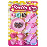 Σετ Τσαγιού Pretty Girl σε Καρτέλα 24x39x4cm ToyMarkt 971341