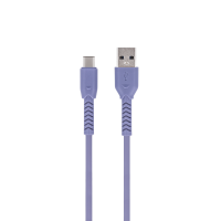 Maxlife Καλώδιο MXUC-04 USB - USB-C 1,0 m 3A μωβ
