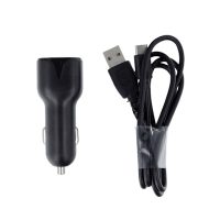 Maxlife φορτιστής αυτοκινήτου MXCC-01 2x USB 2.4A μαύρο + καλώδιο USB-C