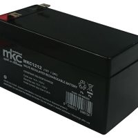 MKC Power VRLA AGM battery 12V 1.2Ah (4.8mm)