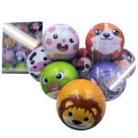 Μπαλάκι Καουτσούκ Ζωάκια ø6,5cm ToyMarkt 913668 12τμχ