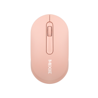 Ποντίκι Mixie R518, ασύρματο, USB, 3D, Ροζ