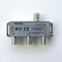 AXRED Splitter 3 way 5-2400 MHz Power Pass SPL.0012 Μίκτες / Διακλαδωτές / Κατανεμητές / Splitters