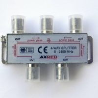 AXRED Splitter 4 way 5-2400 MHz Power Pass